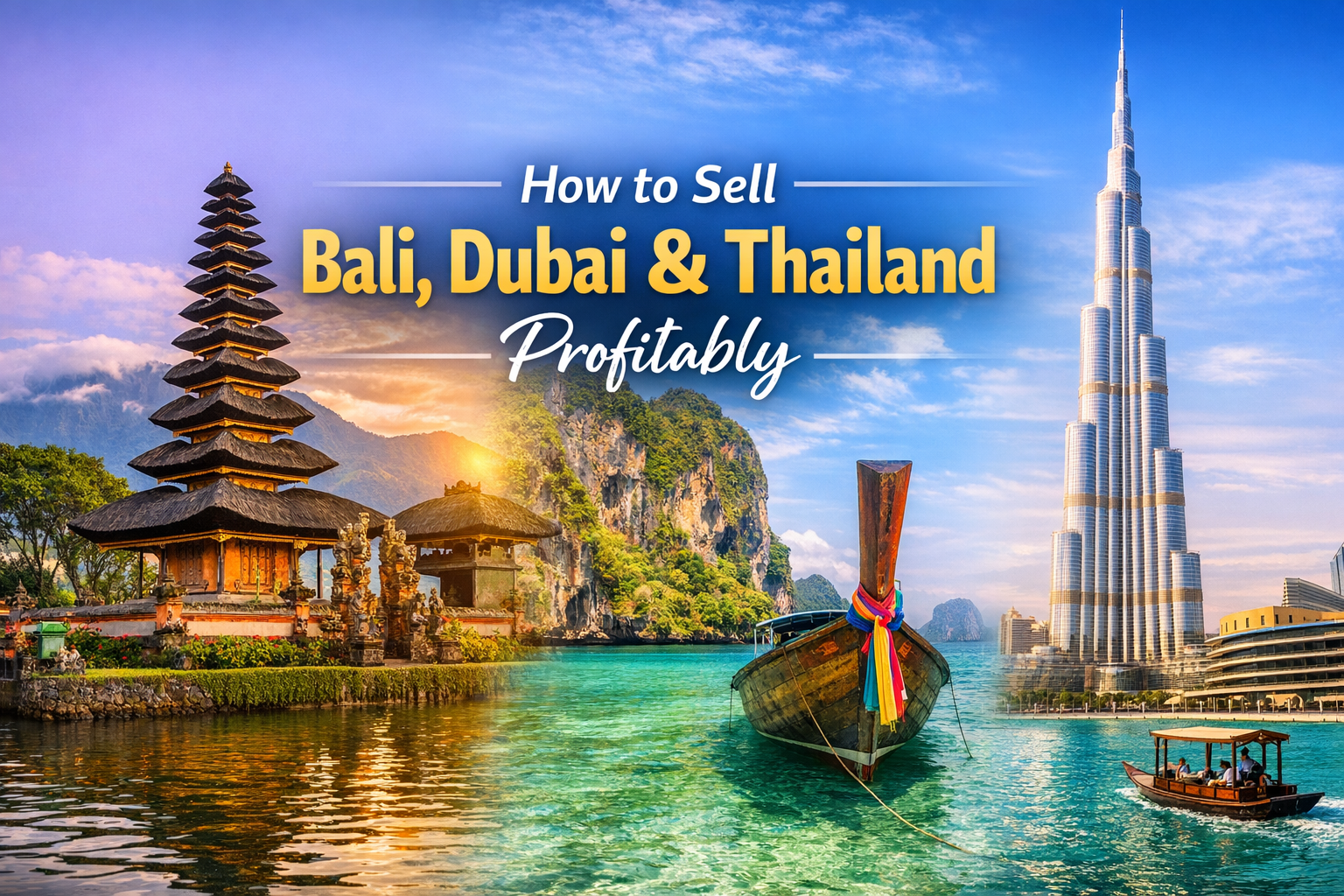 Country Selling Guide: How to Sell Bali / Dubai / Thailand Profitably